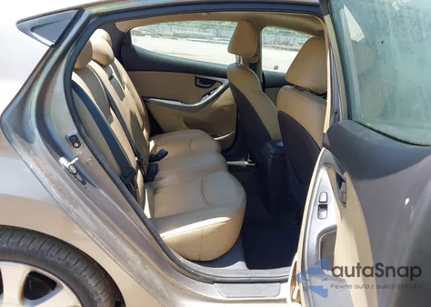 2011 Hyundai Elantra Limited z USA, uszkodzony, nr VIN 5NPDH4AE0BH010853